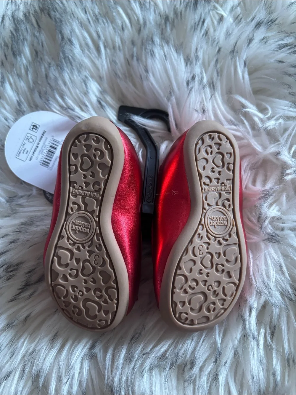 NWT Baby Girl Mary Jane Flats with Bow Size 3